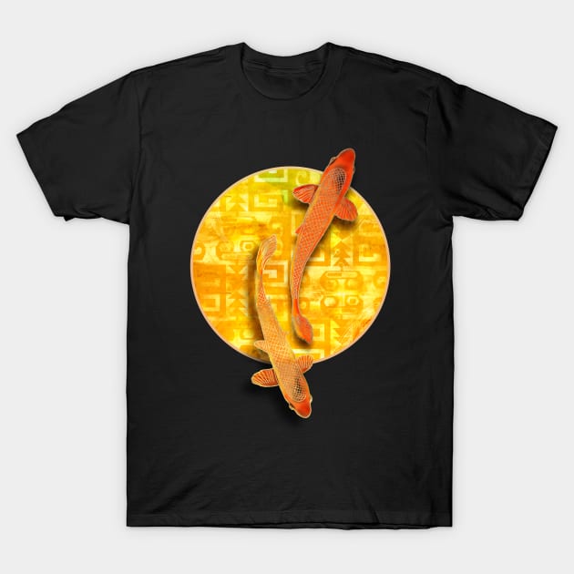 Koi Sol T-Shirt by ElsaDesign